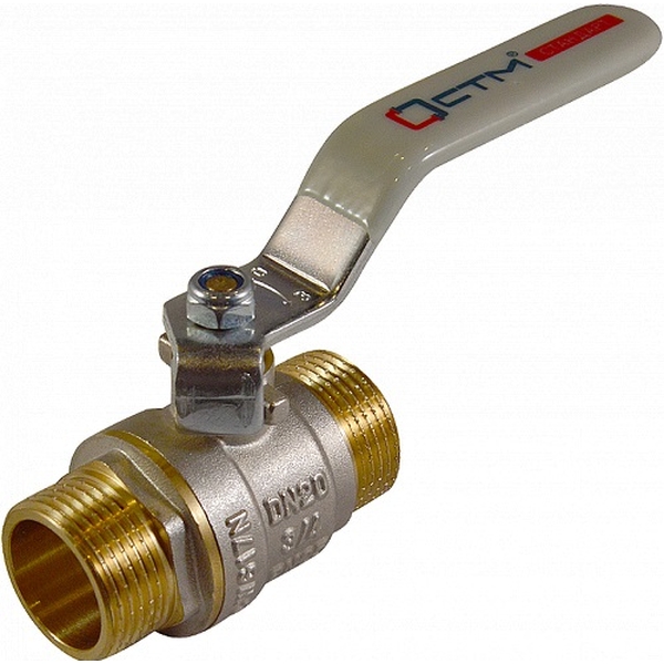 STM Кран шаровой латунь полнопроходной Ду15 Ру30 НР рычаг